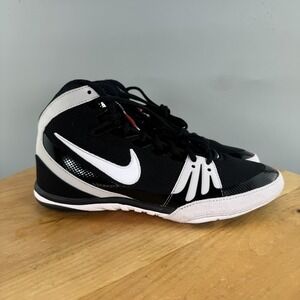 Nike Freek Mens Size 10 Wrestling Shoes Black True White Team Issued 2024 NEW